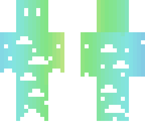 cloud man (aqua)