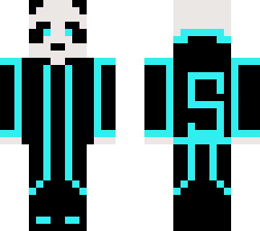 cyan panda