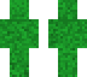 green plain skin