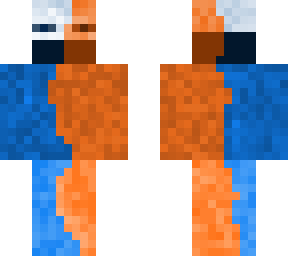 half water half fire enderman