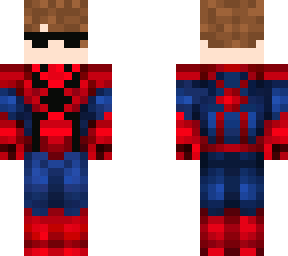 mateogamer11 con ropa de spiderman + anteojos