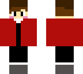 some kid with a red jacket