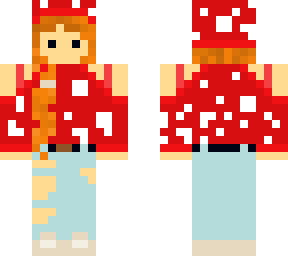 teeny mushroom girl