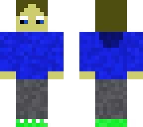 blue jacket