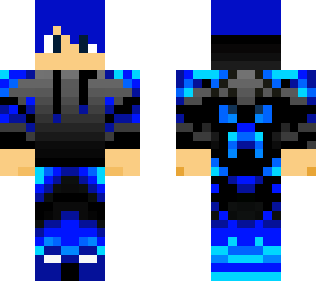 blue skin