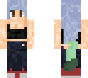 don't mind her she has blue hair and pronons