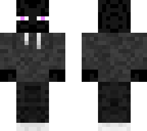 enderman with hoodie