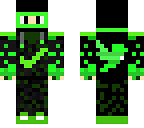 green nike ninja suit