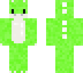 green pixel dinosaur