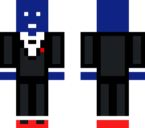 my suit with blue guy