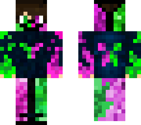 purple/green