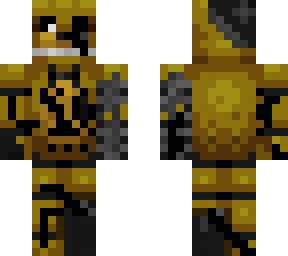 super damaged golden freddy