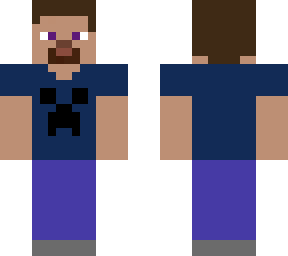 blue creeper steve
