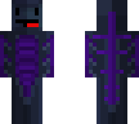 derpy phantom with purple bones