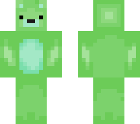 fixed green bear