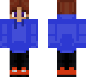 gamer in blue hoodie