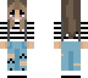 girl with striped shirt