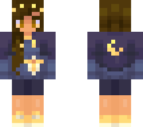 moon witch with brown hair (for miradufrane)