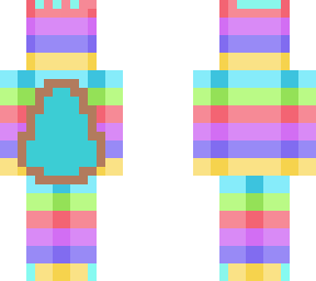 pastel rainbow crown