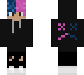 pink-blue hair hoodie guy