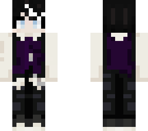 purple vest plus slacks boyo