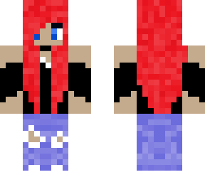 red hair woman skin