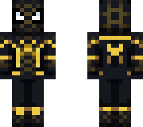 spider-man black and gold suit (slim)
