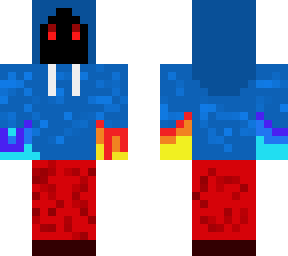 the figure behide the mask