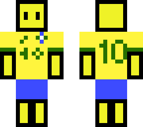 the yellow men whit brasilian t-shirt