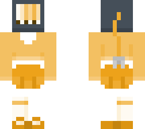 +* tv head base - orange *+