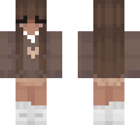 aesthetic brown sweater