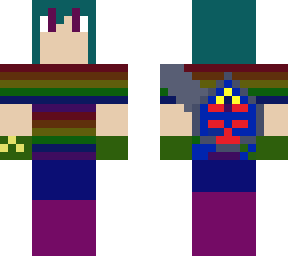 angel bayneela (master sword + hylian shield)