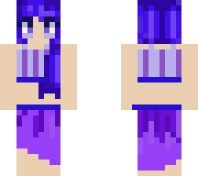 blue girl