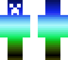 blue/green fade creeper