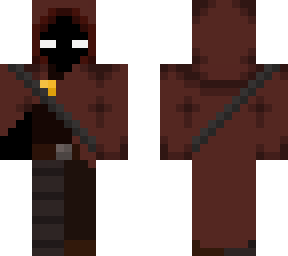 cloaked figure