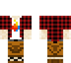 flamefrosty skin 3.0 unfinished mising head (too lazy to do it now))