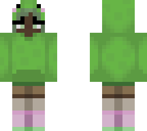 frog skin but with hair