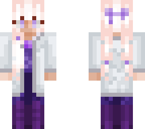 lavender (lab coat)