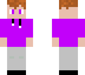 magenta boy hoodie(skin mistake)