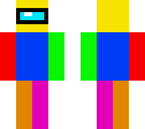 multicolor among us character