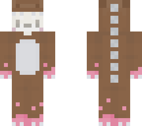 pink and brown dino