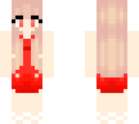 red sundress