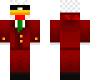 room service suit on top of normal skin