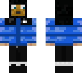 the north face blue puffer dog