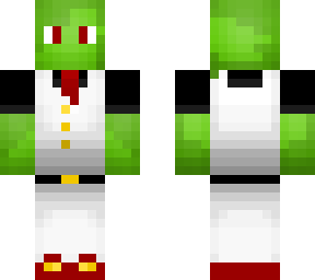 zucchini in suit