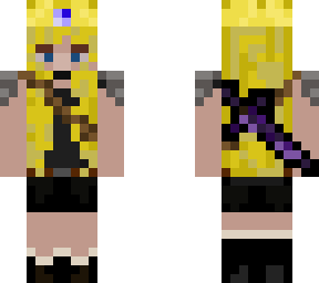 blond battle queen