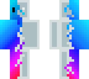 blue to purple