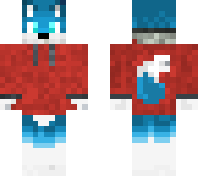 Blue Wolf | Minecraft Skin