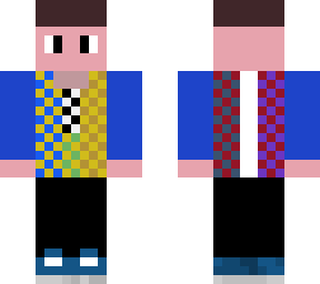 boy pixel skin