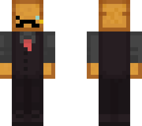 bread man in a suit